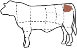 Steakové hovězí maso | Rump steak (Kýta, květová špička)